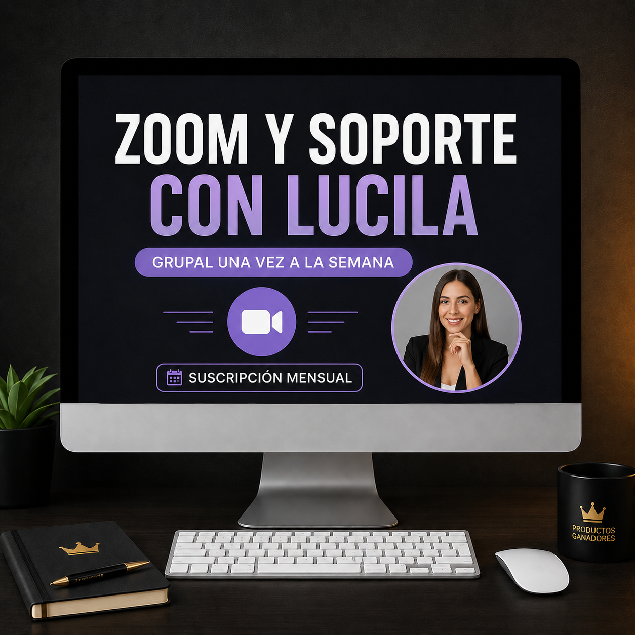 Zoom y soporte con Lucila grupal - una vez a la semana