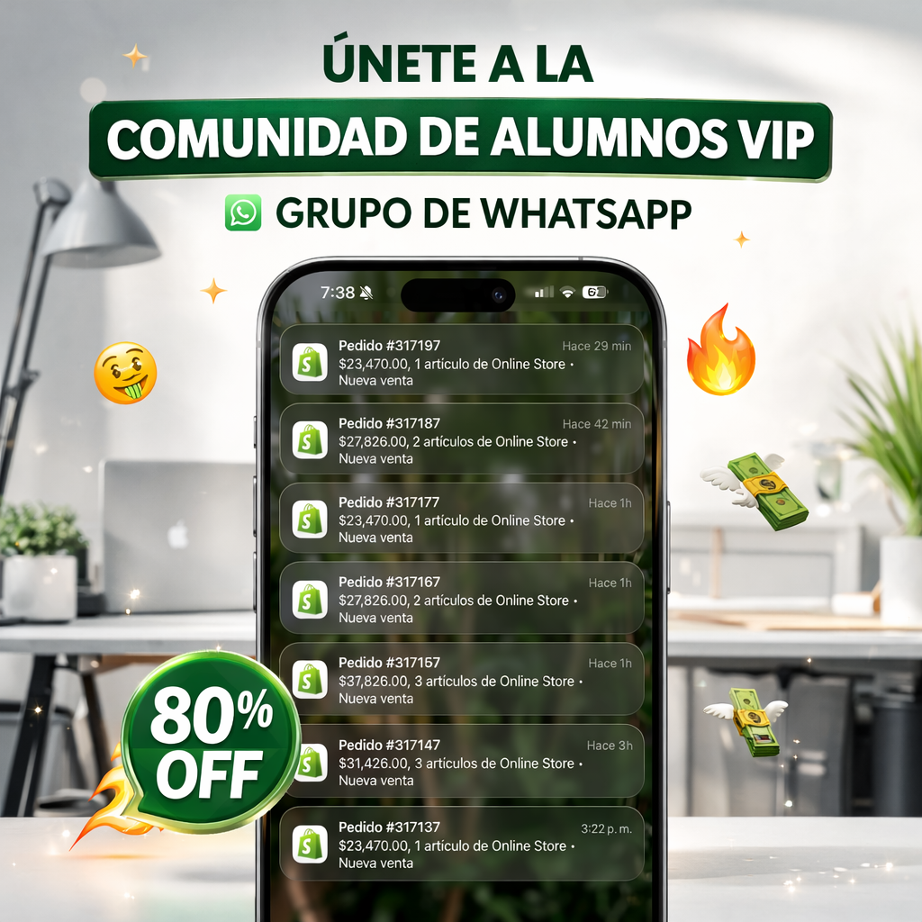 🥇 Comunidad Privada de Alumnos - Whatsapp